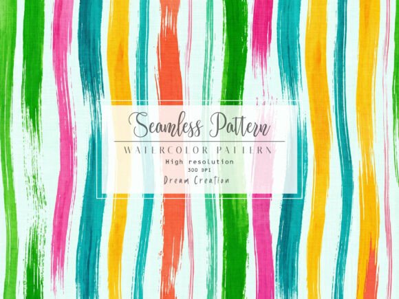 Colorful Stripe Seamless Pattern: A Vibrant Addition to Your Creative Projects
