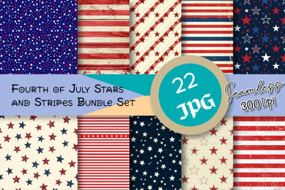 Fourth of July Stars and Stripes Bundle