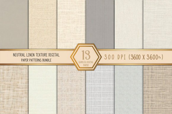 Neutral Linen Texture Digital Paper Bund: A Comprehensive Overview