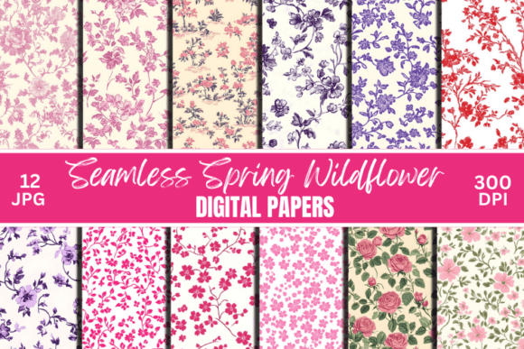 Seamless Wildflower Pattern Bundle: A Strategic Tool for Creative and Business Success